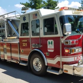 Photo of Ride to School in a FIRE TRUCK with Fire Fighters!