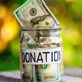 GENERAL DONATION? SCROLL TO BOTTOM 'ADD A DONATION' item