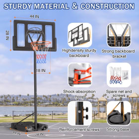 Portable Basketball Hoop item