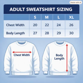 Photo of Embroidered Adult Sweatshirt