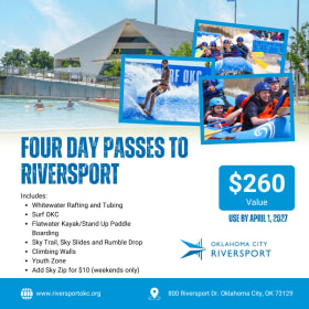 Four Riversport Day Passes item