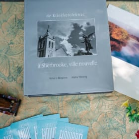 de Ktinéketolekwac à Sherbrooke (Livre, gravure et coffret) item