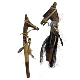 Pair of Horse Dance Sticks item