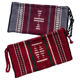 Pair of Chimayo Wool Clutch Wristlet Pouches item