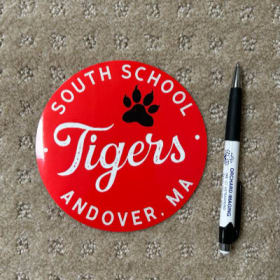 Large ~ 6 inch waterproof vinyl South School Logo sticker item