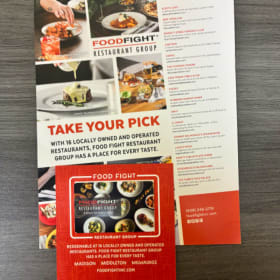 Food Fight Gift Card - $100 Value item