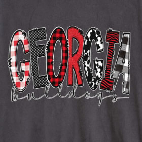 Georgia Bulldogs in plaid item