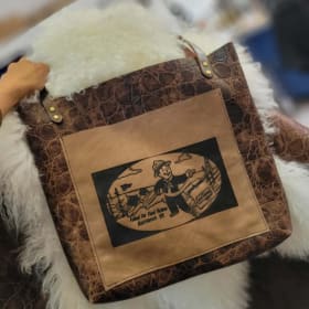 Leather bag by Veteran Leather item