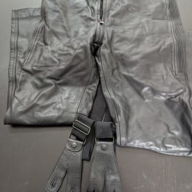 Leather pants item