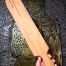 Wooden Paddle item