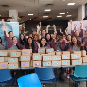 Photo of Large Corporate Packing Event — $2,750 / 200 kits