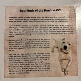 Both Ends of the Brush 001:Piper (12x12 Framed Poster) item