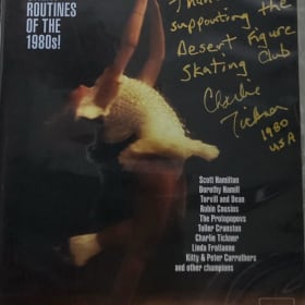 Signed Champions on Ice Leather Jacket & Signed DVD item