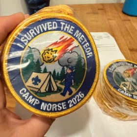 "I Survived The Meteor" Patch item