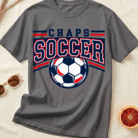 Youth Size T-Shirt with personalization (Soccer Ball Style) item