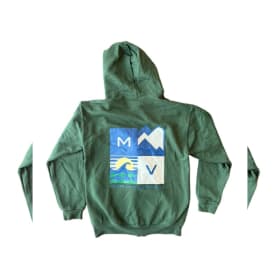 Green Monte Vista Classic Zip Up Hoodie item