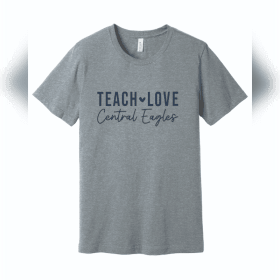 Teach Love Central T-Shirt- Adult item