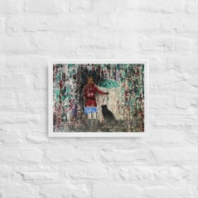 Both Ends of the Brush 002: Kyra & Me (12x16 Framed Poster) item