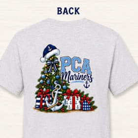 Photo of Mariners Christmas Tee. Youth /Adult Short Sleeve