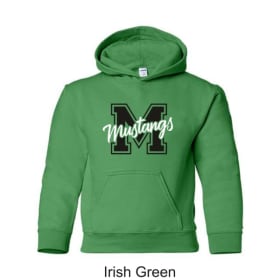 Mustangs Hooded Sweatshirt Extended Size item
