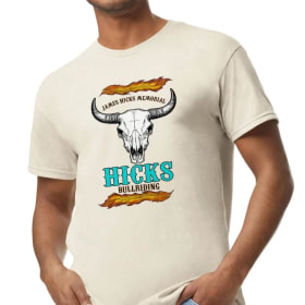 Photo of James Hicks Memorial Natural T-shirt