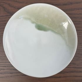 Photo of Malcolm Greenwood custom designed ceramic plate valued $100