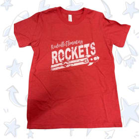 Red Reidville Rockets Retro T-Shirt item