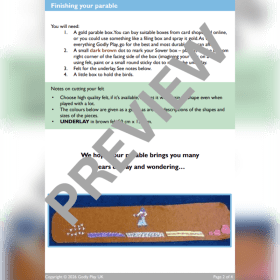 Downloadable DIY Parable PDF item