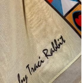 Legends We Ride Shawl by Traci Rabbit (Cherokee) item
