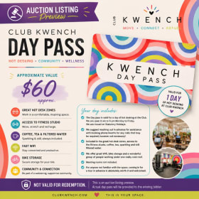 Club Kwench 1 Day Pass (A) item