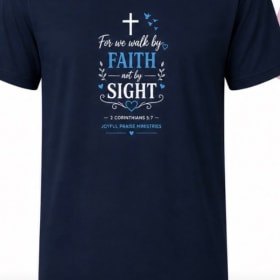 Walk by Faith-NAVY item