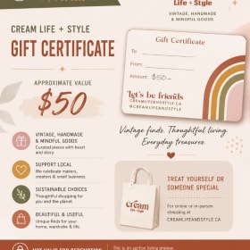 Cream Life + Style Vintage Vibes Sets item