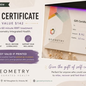 Geometry Integrated Health Gift Certificate (A) item