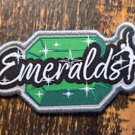 Emeralds Logo Iron-On Patch item