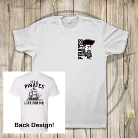 Pirates Life for Me Tee - Adult 3XL + item