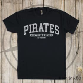 Collegiate Pirates Tee - Adult 3XL + item