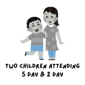 Five Days a Week + Two Days a Week-  Full Year item