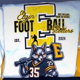 Adult White T-Shirt "Big E" item