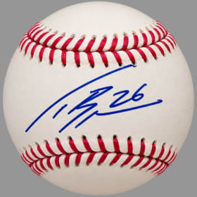 Minnesota Twins: Taj Bradley Autographed Baseball item