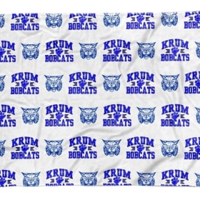 Krum Bobcats Blanket Echo Elite item
