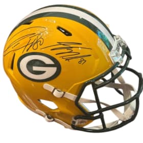 Donald Driver & Jordy Nelson Dual Signature Helmet item