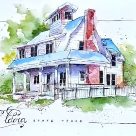 NOTE CARDS - Eldora State House item