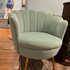 Set of Two Hendrix Velvet Chairs in Sage item