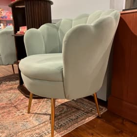 Set of Two Hendrix Velvet Chairs in Sage item