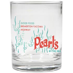 Set of Four "Pearls by the Sea" Custom Glasses item