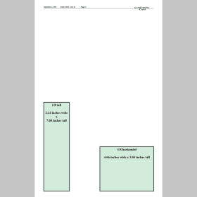 1/8 Page Christmas Greeting item