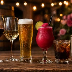 Alcoholic Beverage or Mocktails item