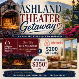 Ashland Theater Getaway — Oregon Shakespeare Festival + $200 item
