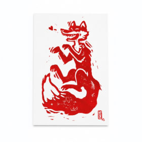 Linocut item