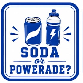 Soda Or Powerade item